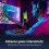 TONOR Gaming USB Microphone with Adjustable RGB Modes & Brightness, 9