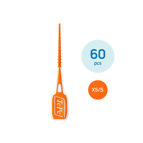 Tepe TePe EasyPick Toothpicks, Orange, ISO XS-S, 60pcs 2