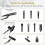 TONOR Microphone Stand with Tablet Holder, Tripod Boom Arm for 2