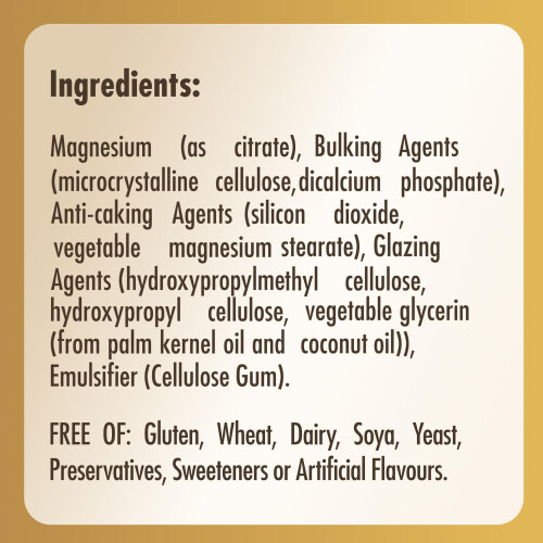 Solgar Solgar Magnesium Citrate Tablets, Supports The Nervous System, Energy 1