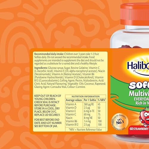 Haliborange Multivitamins Fruit Softies 60 pack 2