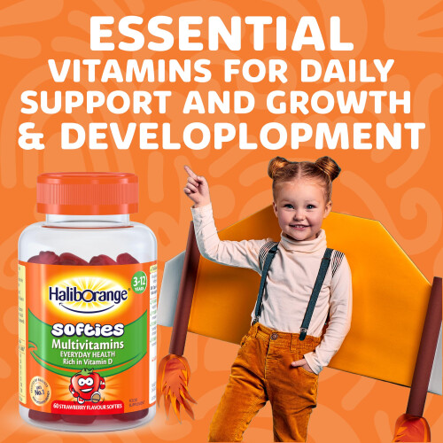 Haliborange Multivitamins Fruit Softies 60 pack 1