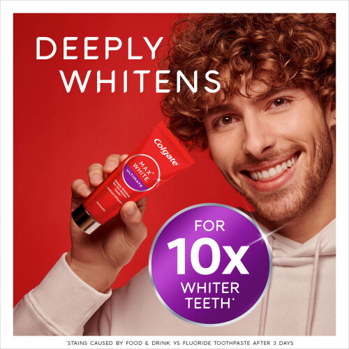 Colgate Colgate Max White Ultimate Radiance Whitening Toothpaste 75ml - 10X Wh 1
