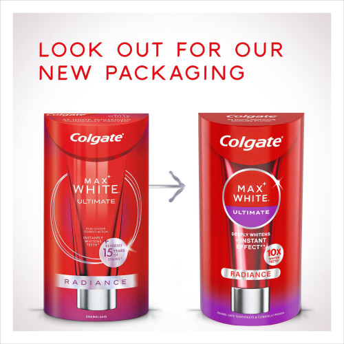 Colgate Colgate Max White Ultimate Radiance Whitening Toothpaste 75ml - 10X Wh 2