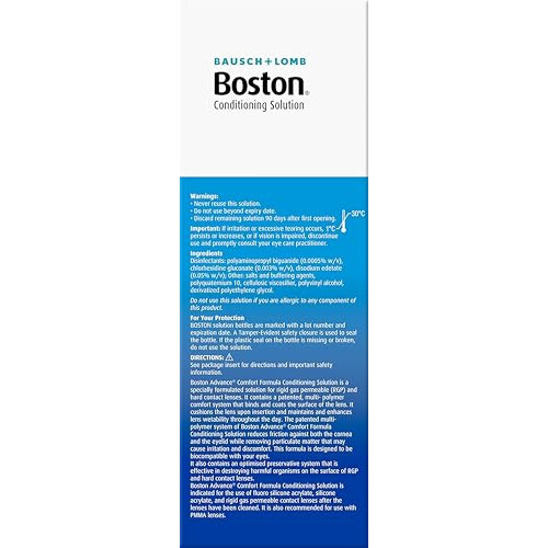 Boston Boston Advance Conditioning Solution, 120ml - Condition Your Lenses Cu 1