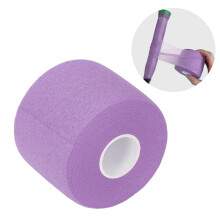 Badminton Grip Cushion Wrap 60mm x 20m Shock Absorbing Purple