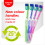 Colgate Colgate Extra Clean Medium Manual Toothbrush, 3 Pack/with a Cleaning Tip for Bac 3
