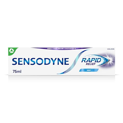 Sensodyne Sensodyne Sensitive Toothpaste Rapid Relief Mint 75ml (Pack of 3) 1