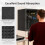 TONOR Microphone Isolation Shield for Studio, Framed Acoustic Foam Box 2