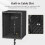 TONOR Microphone Isolation Shield for Studio, Framed Acoustic Foam Box 6