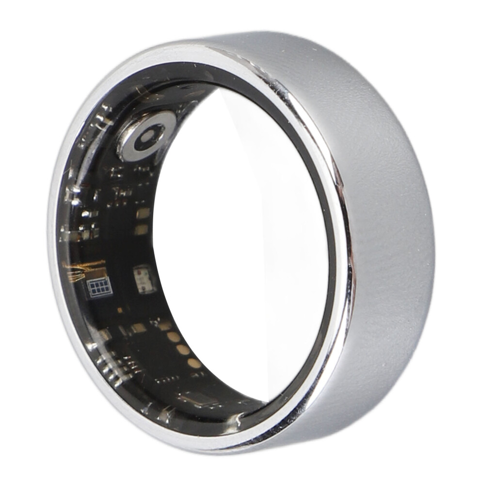 Smart Ring Sleep & Fitness Tracker, 20Mah, Ip68 Waterproof Silver 4921385163004