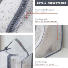 Shoe Bags for Packing Shoes, Stackable Storage, Dustproof and Waterproof Short Boots Storage Shoe Bags