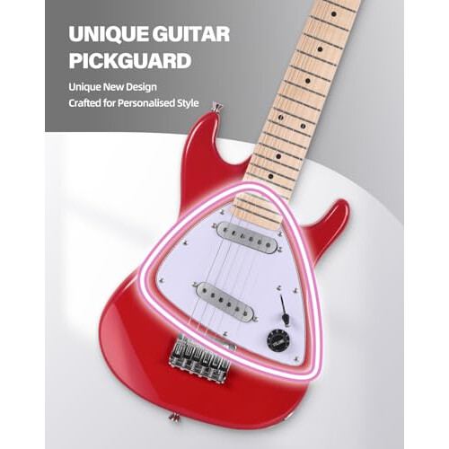 Winzz 30 Inch Kids Electric Guitar Beginner Kit 2