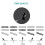 Bonnlo Full Size Electric Guitar Kit 8