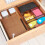 Desktop Storage Box Cabinet Drawer Plastic Separator Kitchen Tableware Frame Box Transparent Superimposed Cosmetic Box 3