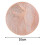 Round Coasters Heat-Resistant Coasters Non-Slip Protective Mat for Dining Table Kitchen Coffee Tea Hot Drink Coaster B 3