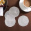 Round Coasters Heat-Resistant Coasters Non-Slip Protective Mat for Dining Table Kitchen Coffee Tea Hot Drink Coaster B 6