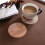 Round Coasters Heat-Resistant Coasters Non-Slip Protective Mat for Dining Table Kitchen Coffee Tea Hot Drink Coaster B 8