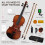 Phoenix PHOENIX Violin 4/4 Full Size Kit, Fiddle Set for Beginner 5