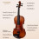 Phoenix PHOENIX Violin 4/4 Full Size Kit, Fiddle Set for Beginner 7