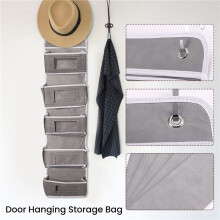 Door Hanging Storage Bag, Wardrobe Cabinet Storage Bag, Wall Mounted Rack Drawer for Kitchen Bathroom