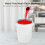 Fine Mesh Paint Strainer, Double Handle Paint Bucket Strainer Tool Insert for Fruits and Vegetables 6