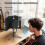 Homcom HOMCOM Studio Microphone Isolation Shield with Pop Filter and Tripod 3