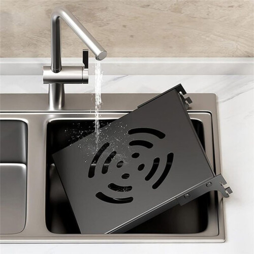 Adjustable Pot Organizer Rack - Space-Saving, Rustproof Storage for Pans, Pots & Lids - Under Cabinet Kitchen Solution 2