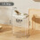 Transparent Kitchen Grain Storage Container with Handle, 2800ml, Moisture-Proof and Insect-Resistant Green 8