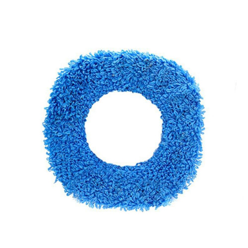 2x Disposable Mop,Washable Durable Replacement Microfiber Pads Dust Push Mop Cloth  & White 1