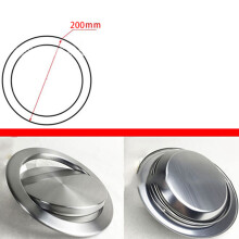 2Pcs Stainless Steel Garbage Flap Lid Trash Bin Cover Flush Lid for Kitchen Counter Top C & Top D