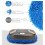2x Disposable Mop,Washable Durable Replacement Microfiber Pads Dust Push Mop Cloth  & White 4