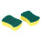 60pcs Multi-purpose Double-faced Sponge Scouring Pads Dish Washing Scrub Sponge Stains Removing Cleaning 4