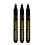 3er-Pack Chrom-Spiegel-Malstifte 0,7/1/3 mm Gold 3