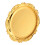 Series 12 Piece Roller Coaster  Drink Coaster Decorative Frame Non-Slip Metal Coaster with Pole Frame(Gold) 6