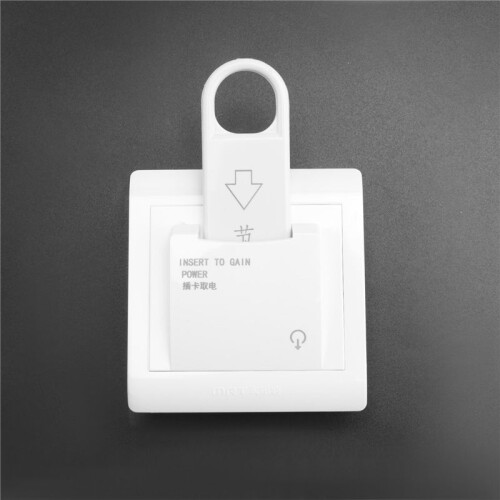 2X High Grade Hotel Magnetic Card   Saving  Insert Key for Power 1