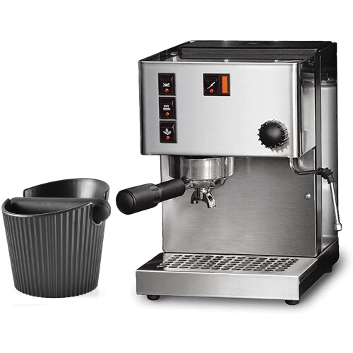 Espresso Grounds Knock Box,Small Coffee Puck Knock Box with Removable Knock Bar for Espresso Machine Coffee Grind