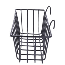 4 Pack Wall Grid Panel Hanging Wire Basket,Grid Wall Storage Basket,Wall Mount Baskets Display Shelves for Kitchen,Home
