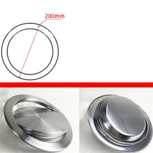 5X Edelstahl MüLl Klappen Deckel MüLleimer AbdeckspüLung Eingebauter Balance Schaukel Klappen MüLl Deckel