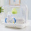 2X Kitchen Bread Storage Box Plastic First Aid Medicine Storage Box Cosmetic Organizer Multifunctional Flip Boxes 2
