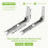 Support Frame Steel Foldable Stretch Shelf Rack Microwave Oven Wall Mount Bracket Stainless Silver 3