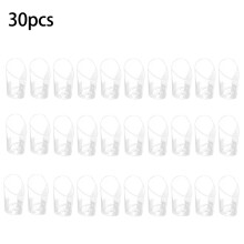30 StüCke 80Ml  Einweg Kuchen Becher mit Pegel Pudding Jelly Mousse Cup Vorspeisen Schale für Haus Dessert Shop Lebensmittel BehäLter