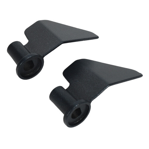 2 Pack Carbon Steel Non-Stick Coating Breadmaker Paddle, Replacement Parts Paddle for Bread Maker Machine 2