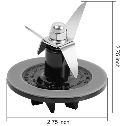 Stainless Steel Blender Blades Cutting Assembly Replacement Compatible for  SPB-456-2B 1