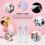 80Pc 3ML Transparent Plastic Spray Bottle Small Cosmetic Packing Atomizer Perfume Bottles Atomizing Spray Liquid Contain 5