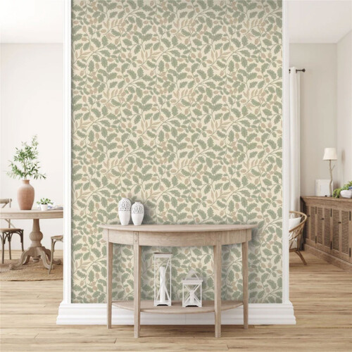 Arthouse (Sage Green) Acorn Trail Wallpaper Arthouse 10 2