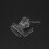 6Pcs/Set Rusian C Curve Nail Pinching Clips Multi Function Tool Acrylic Nails Pinchers Transparent 6
