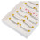 10 Pairs Makeup Natural Lower Bottom Black False Eyelashes Clear Band 2