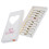 10 Pairs Makeup Natural Lower Bottom Black False Eyelashes Clear Band 3