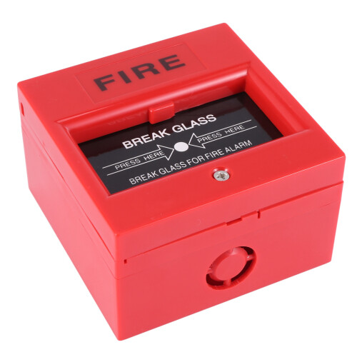 AC 250V/12V  12V Resettable Manual Call Point Fire Alarm Pull Station 1